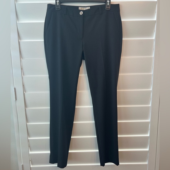 Michael Kors Pants - Michael Kors Black Button-Detail Pants